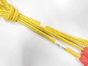 未使用品　正絹　撚り房　手組帯締め